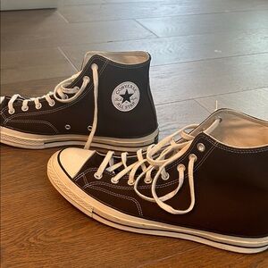 Converse All Star Brown and White Sneakers